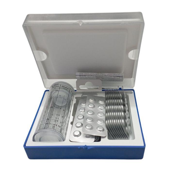 Τεστ σκληρότητας MINI KIT. Εσωτερική εμφάνιση σετ.